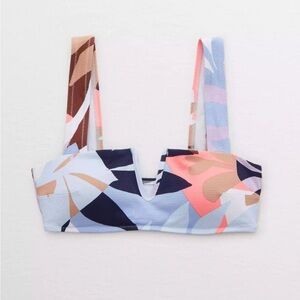 Aerie Multicolor Bikini Top